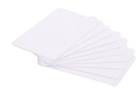 Carte Mifare DESfire EV1 4K ISO, blanc finition brillante