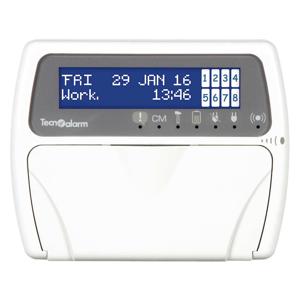 Clavier à LCD avec afficheur graphique