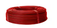 Tube capillaire rouge RAL3000 de 10 mm (bobine de 100 m)
