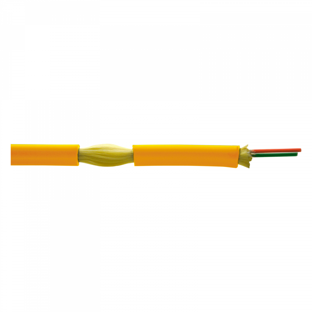 Câble FK2 de 2 Fibres Monomode d’Intérieur LSFH Dca