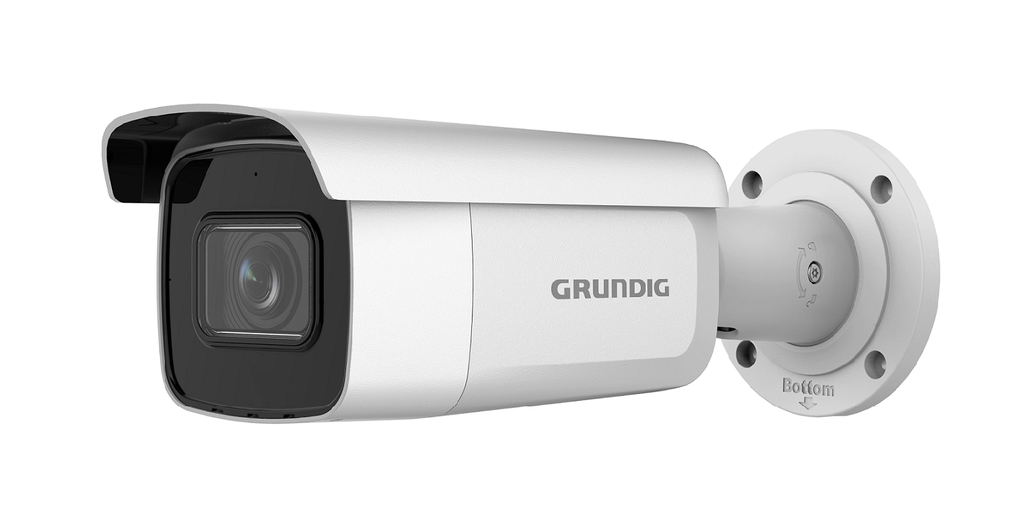 Bullet IP 6MP, varifocal motorisé 2,8 ~ 12 mm, WDR, IR 60m