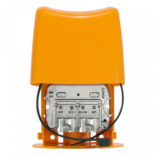 [TVS-404010] Coupleur de Mât 3e/1s “EasyF” : BI/FM-BIII/DAB-UHF[cc] orange