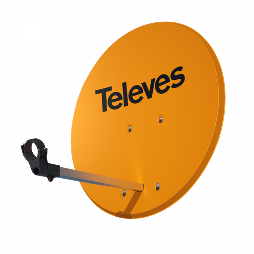 [TVS-793011] Parabole Offest en aluminium 63x57cm série ISD 630 G36.2dBi Orange 