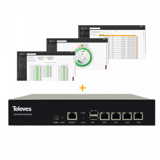 [TVS-769132] Serveur Lite + Logiciel de Gestion + Licences (< 128 dispositifs)